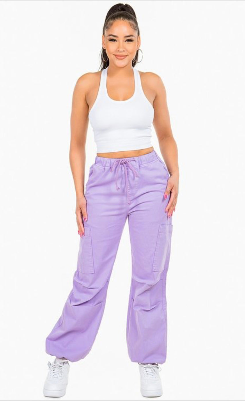 Lilac jogger pant