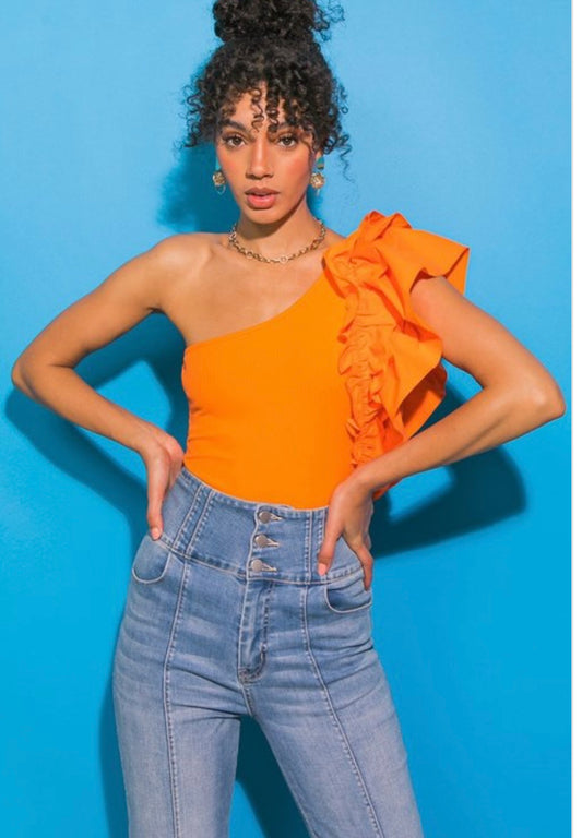 Orange Bodysuit