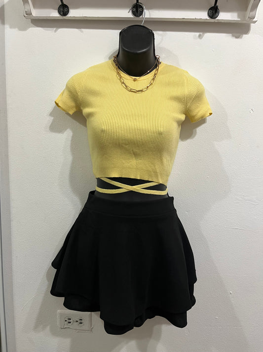 Crop Top Amarilla